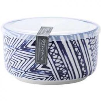 Inspire Embossed Bowl With Lid Small each
