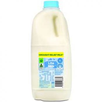 Woolworths Drought Relief Lite Milk 2l