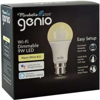 Mirabella Genio Led Bc Ww 800lm each