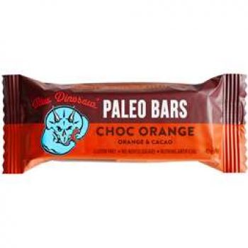 Blue Dinosaur Paleo Bars Choc Orange 45g