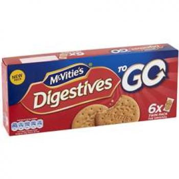 Mcvitie’s Digestive To Go Original 6 pack