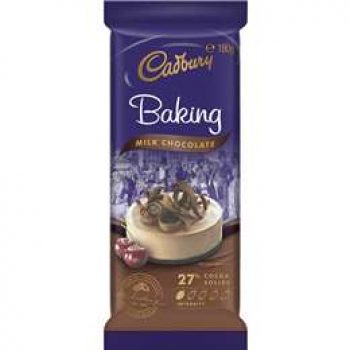 Cadbury Baking Milk Chocolate Block  180g