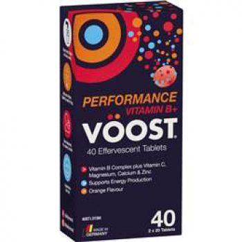 Voost Effervescent Vitamin B+ Performance 40 pack