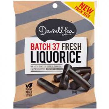 Darrell Lea Batch 37 Liquorice  260g