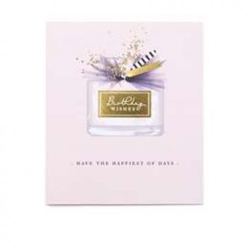 Camden Graphics Perfume Bottle Birthday Card each