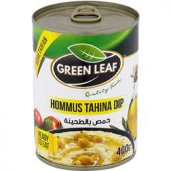 Green Leaf Hummus Tahina Dip 400g