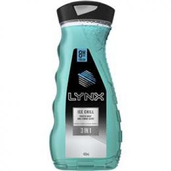 Lynx For Men Body Wash Ice Chill 400ml