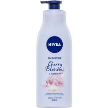 Nivea Oil In Lotion Cherry Blossom Body Moisturiser 400ml
