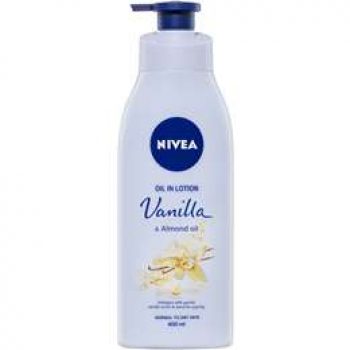Nivea Oil In Lotion Scented Vanilla & Almond Body Moisturiser 400ml