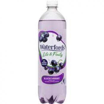 Waterfords Lite & Fruity Blackcurrant  1l