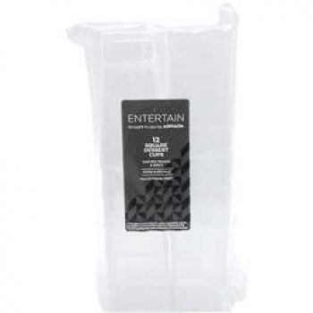 Armada Square Dessert Cups  12 pack