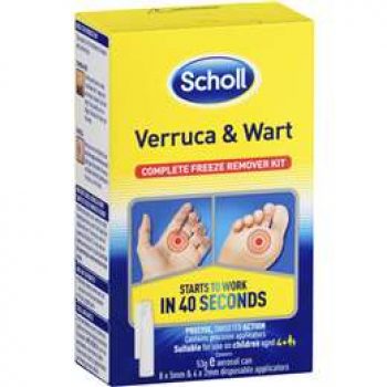Scholl Wart & Verruca Remover Kit 80ml