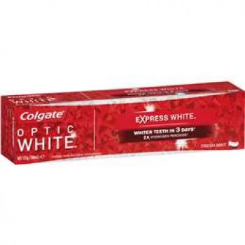 Colgate Optic White Whitening Toothpaste Express Fresh Mint 125g