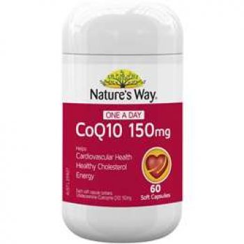 Nature’s Way Coq10 150mg 60 pack