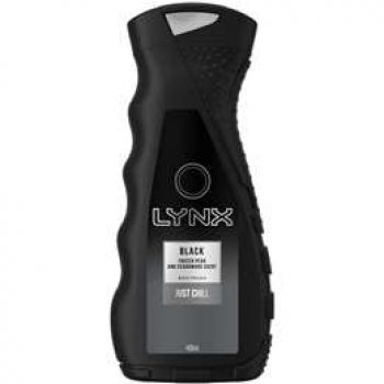 Lynx For Men Shower Gel Black 400ml