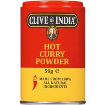 Clive Of India Hot Madras Curry Powder 50g