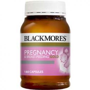 Blackmores Pregnancy & Breastfeeding Gold Vitamin Capsules 180 pack