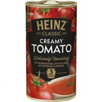 Heinz Classic Canned Soup Soup Creamy Tomato 535g