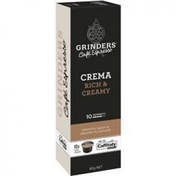 Grinders Coffee Capsules Crema Caffitaly System 10 pack