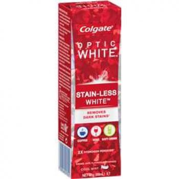 Colgate Optic White Stainless White Teeth Whitening Toothpaste 85g