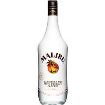 Malibu Coconut Flavour White Rum 1l