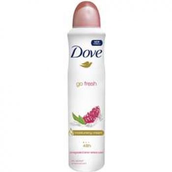 Dove Women Antiperspirant Aerosol Deodorant Go Fresh Pomegranate 250ml