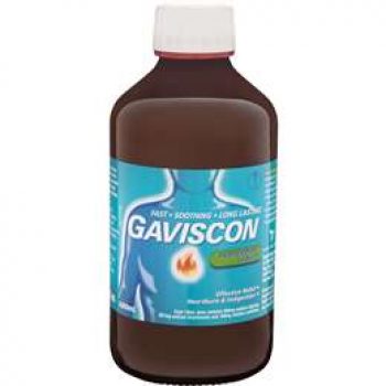 Gaviscon Heartburn & Indigestion Liquid Peppermint 600ml