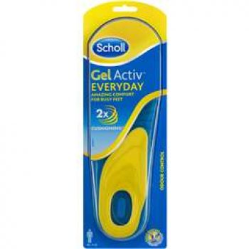 Scholl Gelactiv Insoles Men’s Everyday 1pk
