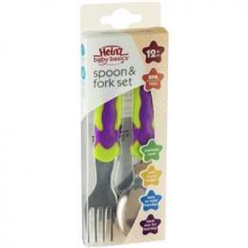 Heinz Baby Basics Spoon & Fork Set  each