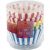 Dollar Sweets Patty Pans Large Striped 100 pack