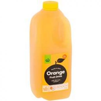 Woolworths Orange Drink  2l