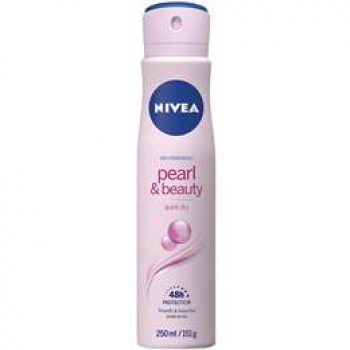 Nivea Pearl & Beauty Aerosol Antiperspirant Deodorant 250ml