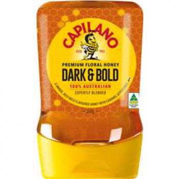 Capilano Dark & Bold Honey Upside Down 340g