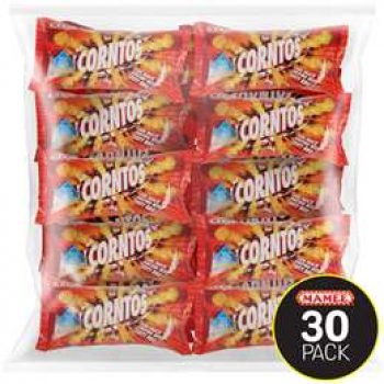 Mamee Corntos Zesty Bbq  30 pack