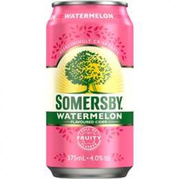 Somersby Watermelon Cider Cans  375ml