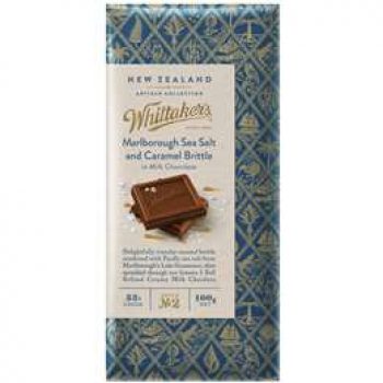 Whittaker’s Dark Chocolate Salted Caramel Brittle & Almond 100g