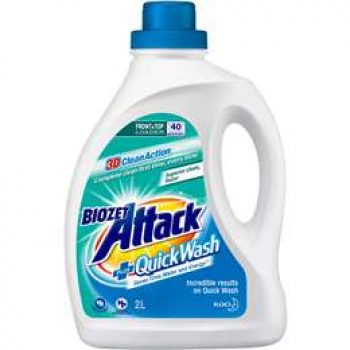 Biozet Laundry Liquid Attack Plus Quick Wash 2l