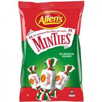 Allen’s Allen’s Minties Bulk Lollies  1kg