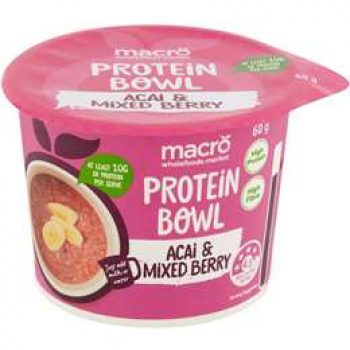 Macro Breakfast Bowl Acai Mixed Berry 60g
