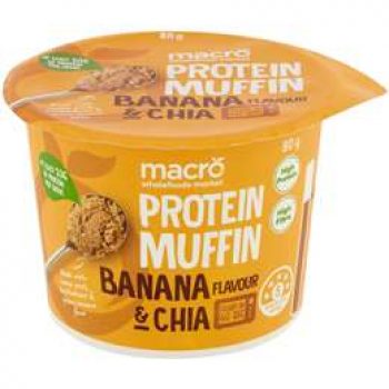 Macro Breakfast Muffin Banana & Chia 80g