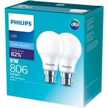 Philips Led 806lm Cool Bc  2 pack