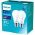 Philips Led 470lm Cool Es  2 pack