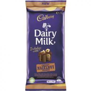 Cadbury Creamy Hazelnut Crunch  170g