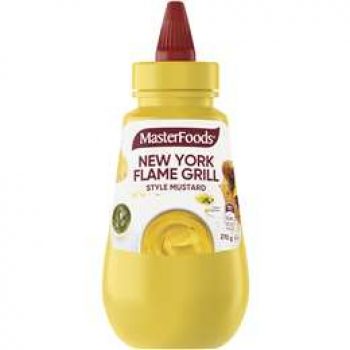 Masterfoods New York Flame Style Mustard  270g