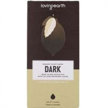 Loving Earth 72% Dark Chocolate  80g