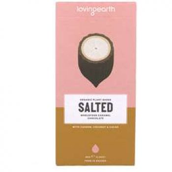 Loving Earth Salted Caramel Chocolate Chocolate 80g