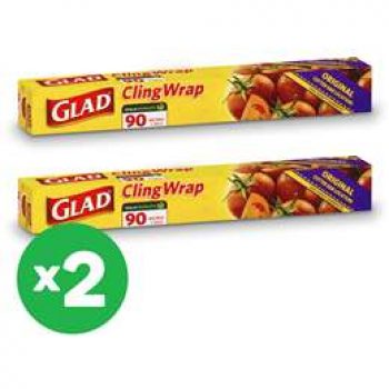 Glad Cling Wrap X2 Bundle
