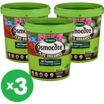 Osmocote Plus Organics X3 Bundle