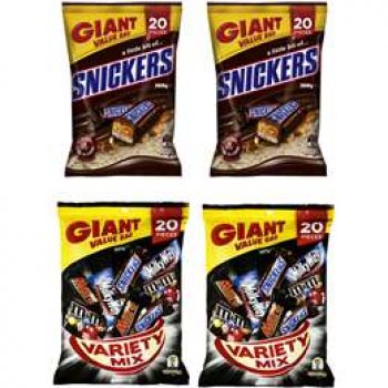 Snickers & Mixed Variety Party Pack Bundle