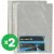 Woolworths Essentials Folder A4 Sheet Protector 100 Pack X2 Bundle
